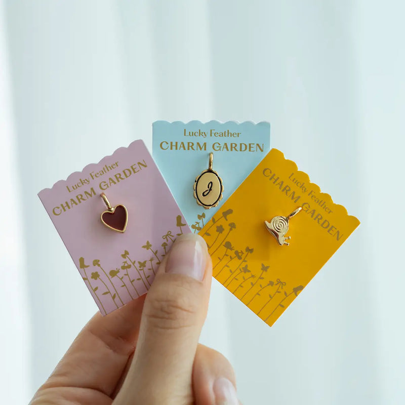 Charm Garden Initial Charm - Gold