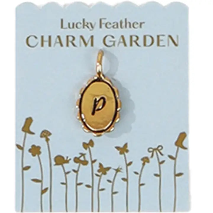 Charm Garden Initial Charm - Gold