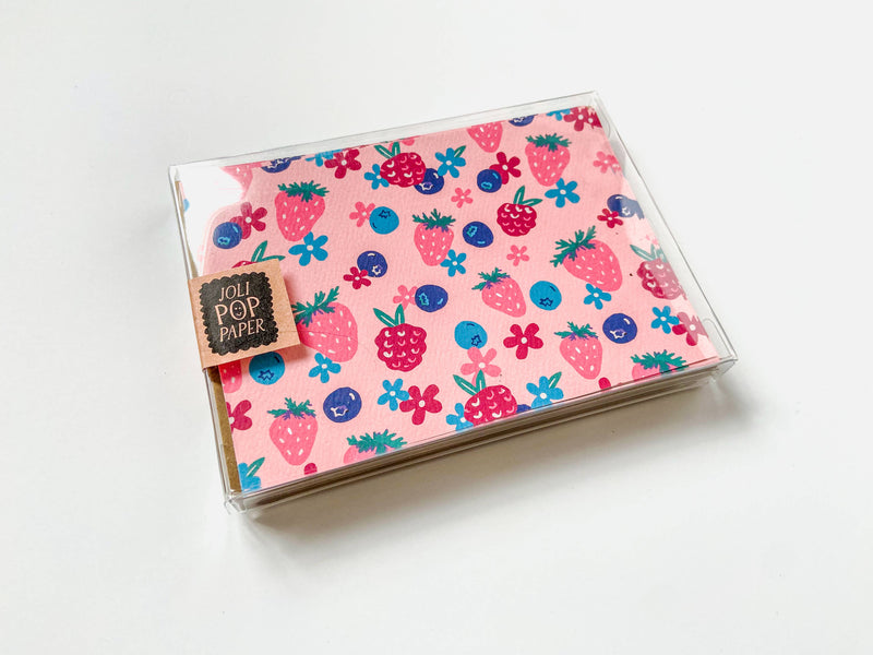 Berries Boxed Card Set of 8