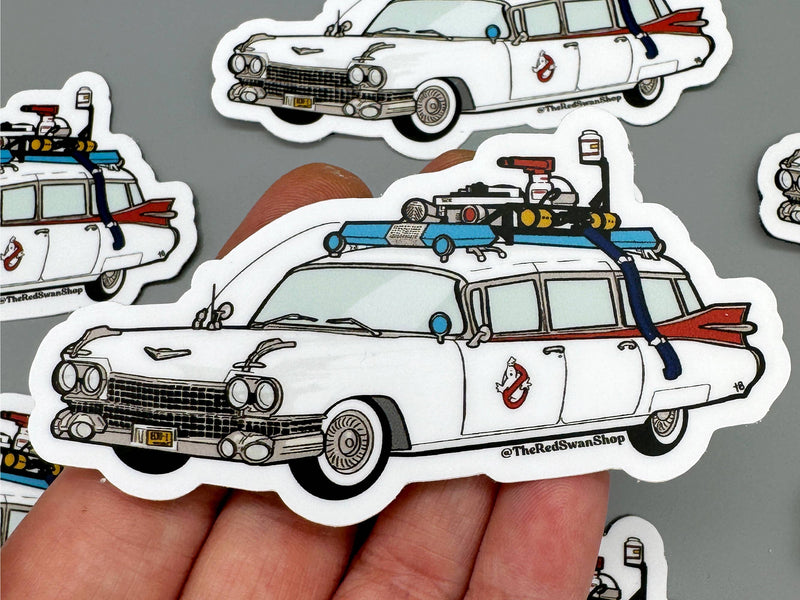 Ecto1 Sticker (Ghostbusters)