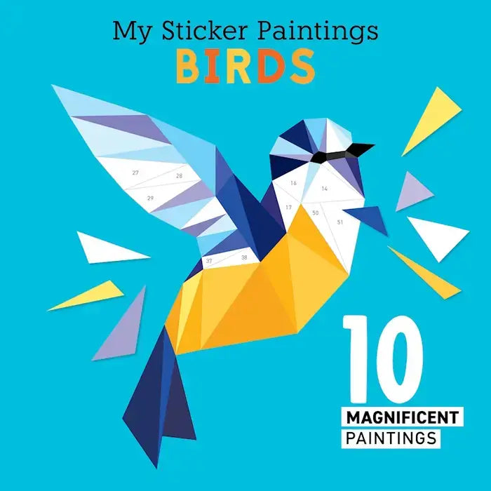 My Sticker Paintings: Birds Paint-by-Sticker Activity Book