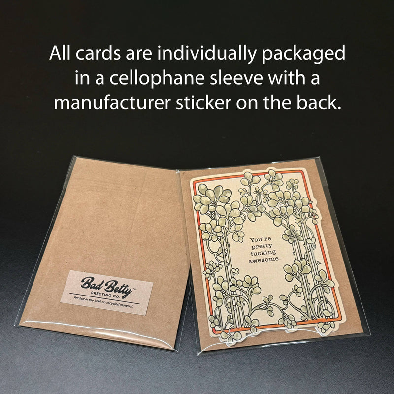 Acorny Birthday Card