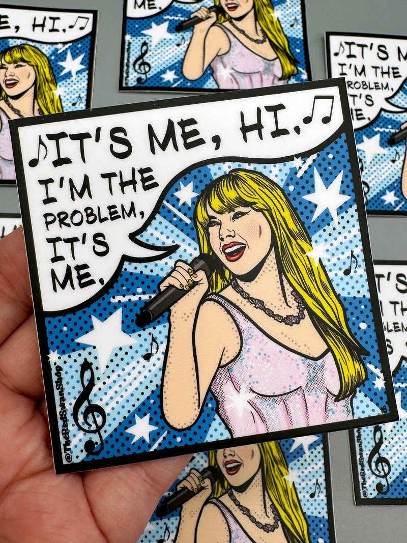 Taylor Swift Pop Art Sticker