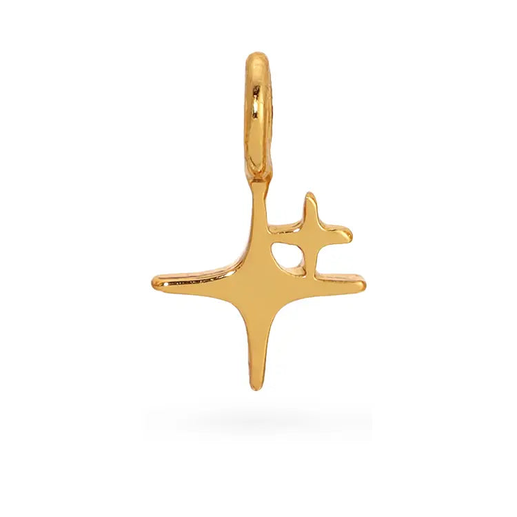 Charm Garden Shaped Charms - Gold