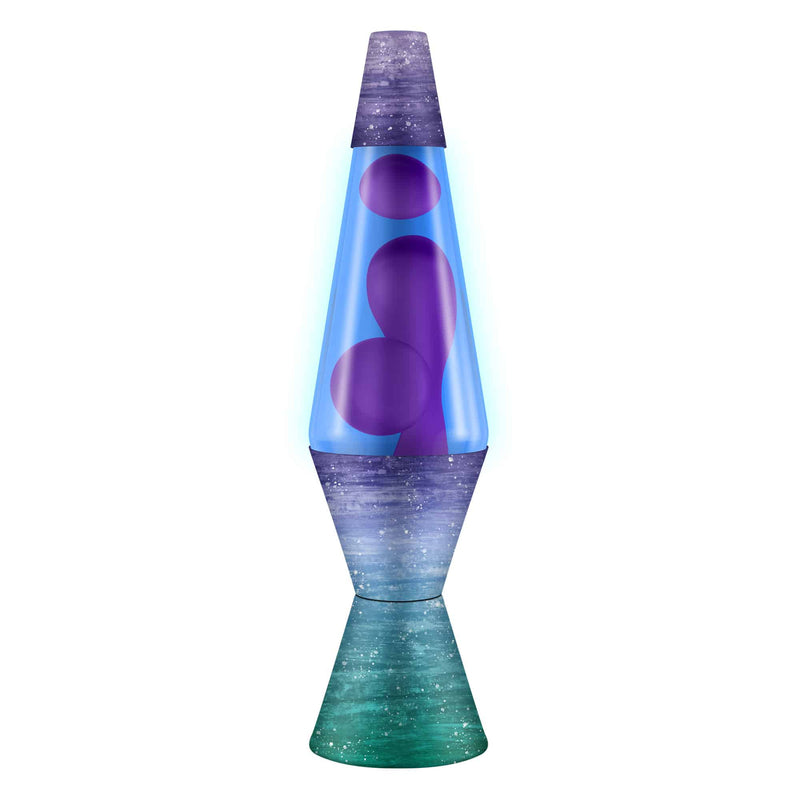 14.5" Lava Lamp - Ceramic Dip/Purple/Blue