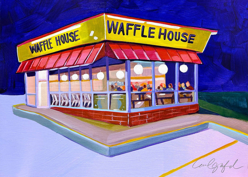 Waffle House Print