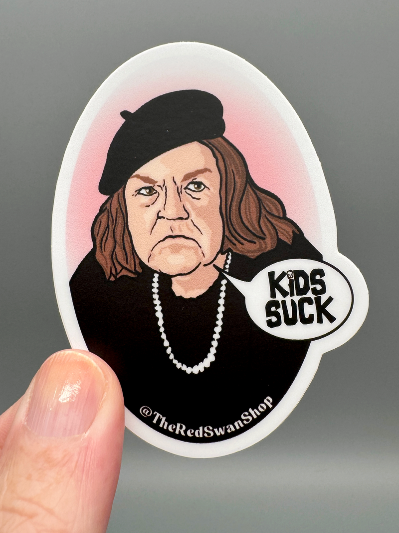Kids Suck Goonies Sticker