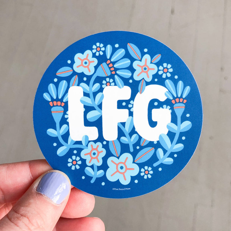 LFG Vinyl Sticker