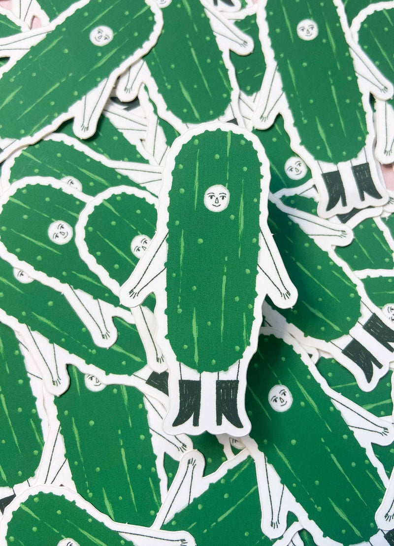 Pickle Girl Sticker