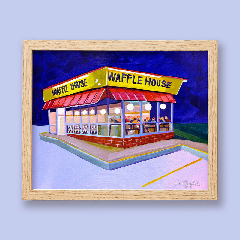 Waffle House Print
