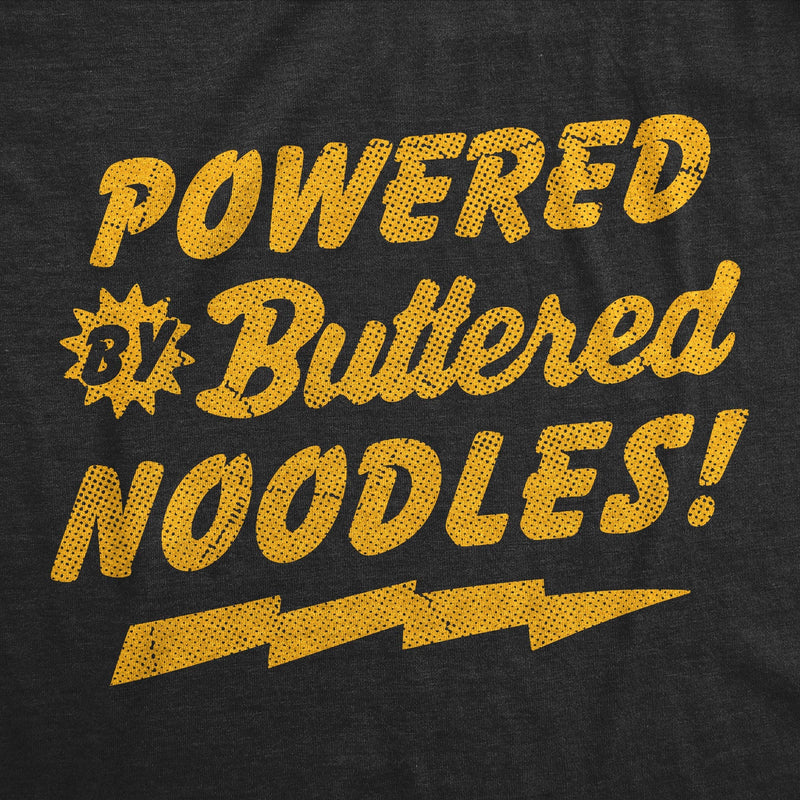 Powered By Butter Noodles Toddler Tee