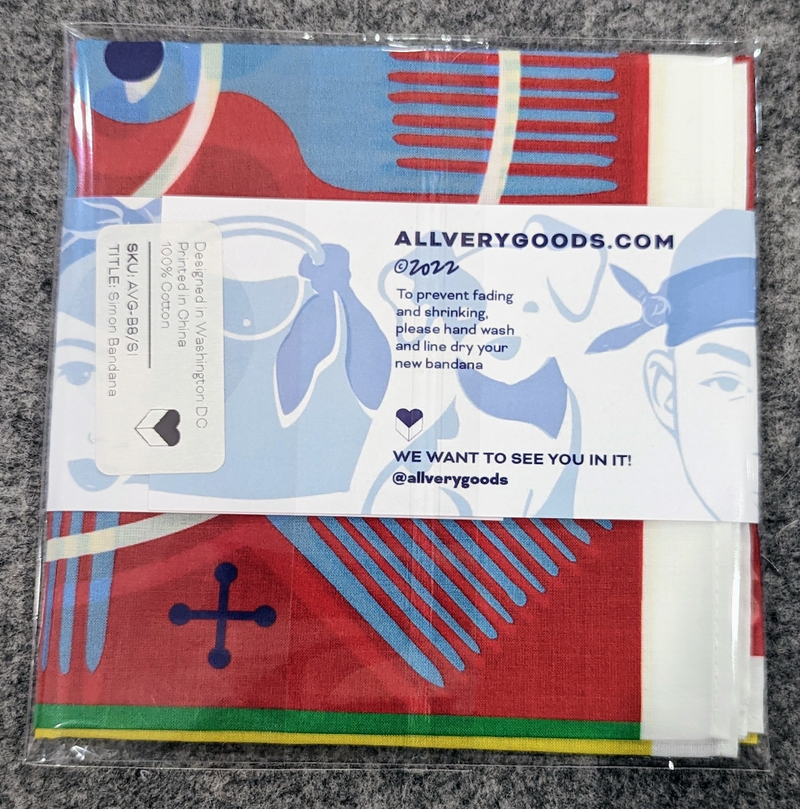 Green Coneflower Bandana