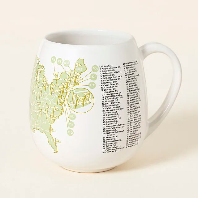 Fill-In Golf Courses of America Mug