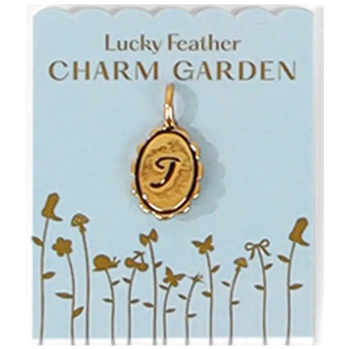 Charm Garden Initial Charm - Gold