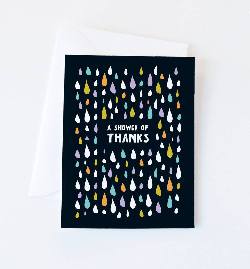 Shower of Thanks Card