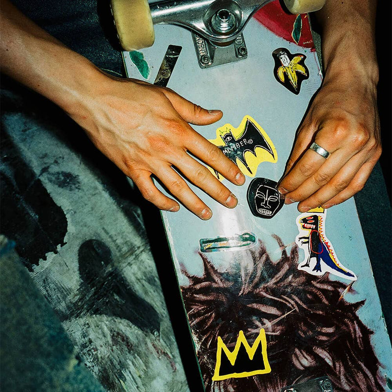 Basquiat Crown Sticker