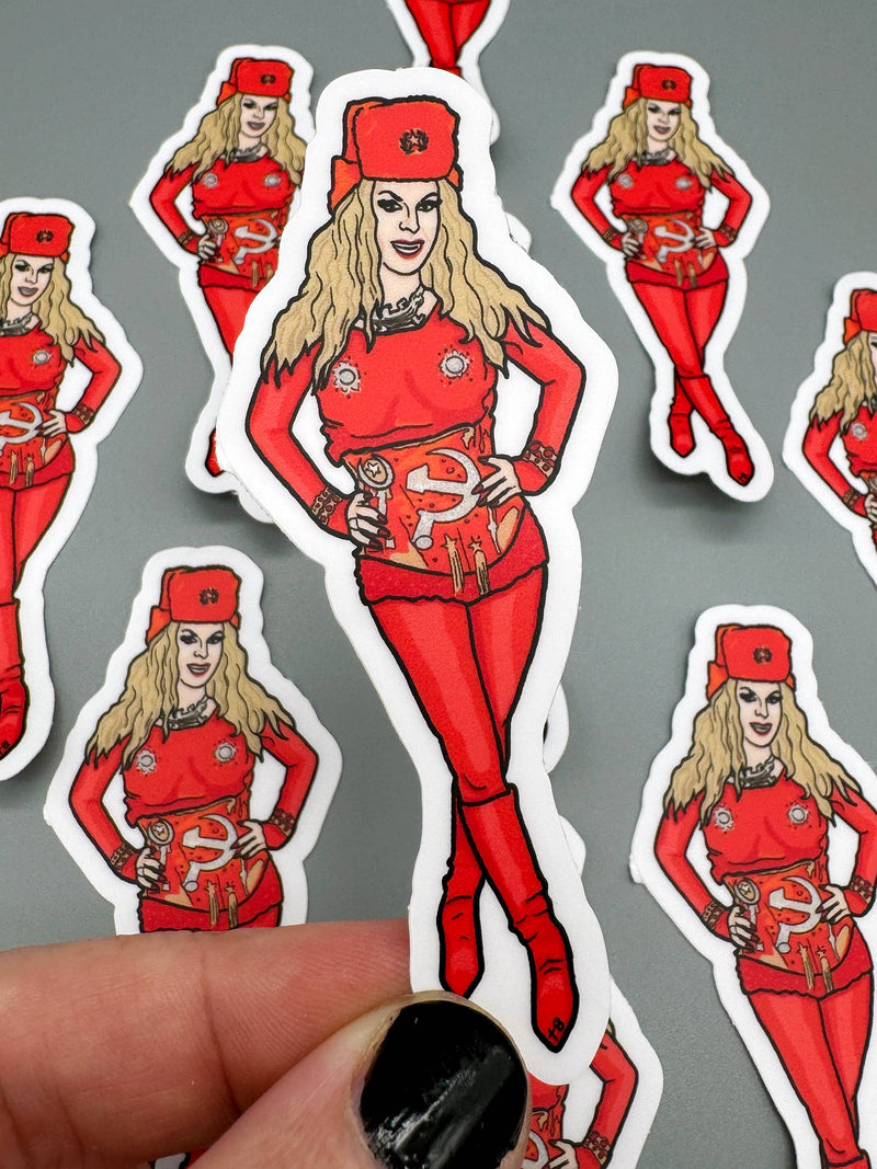 Katya Sticker (RuPaul&