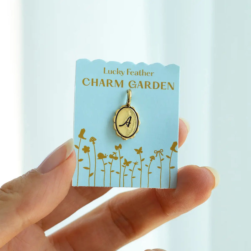 Charm Garden Initial Charm - Gold