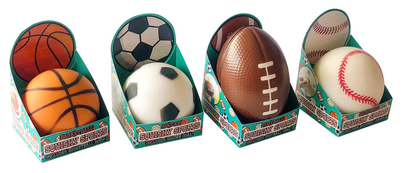 Squishy Sports Ball Stress Toy