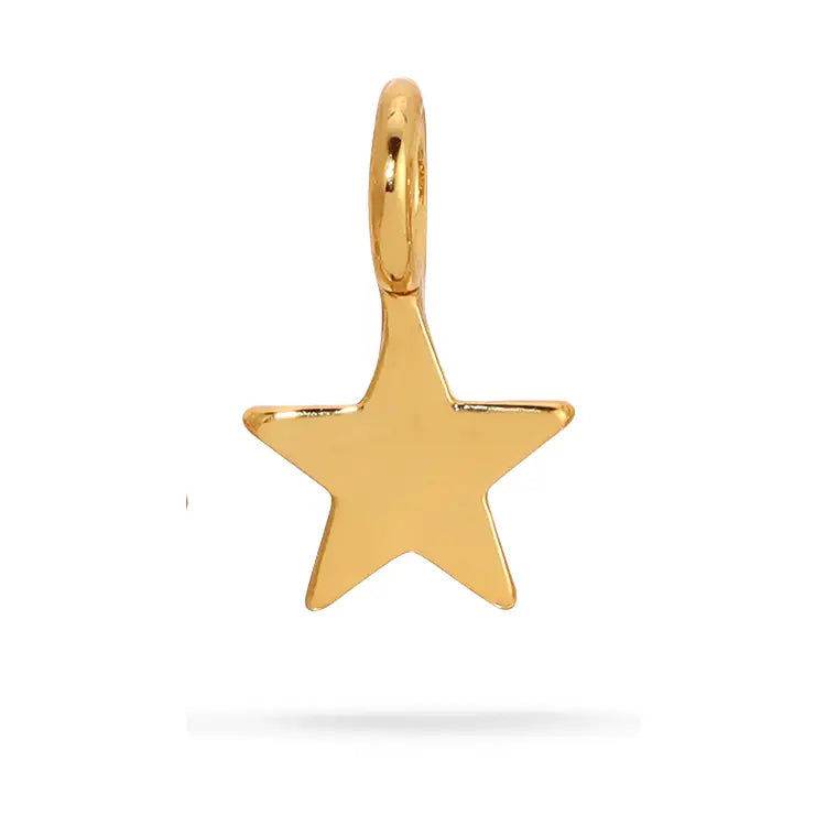 Charm Garden Shaped Charms - Gold