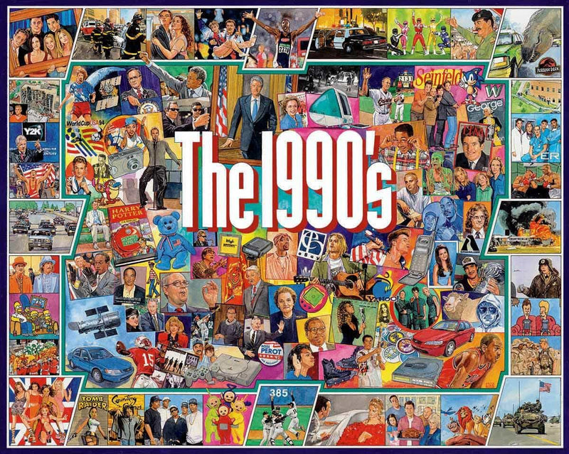 The Nineties 1000 Piece Puzzle
