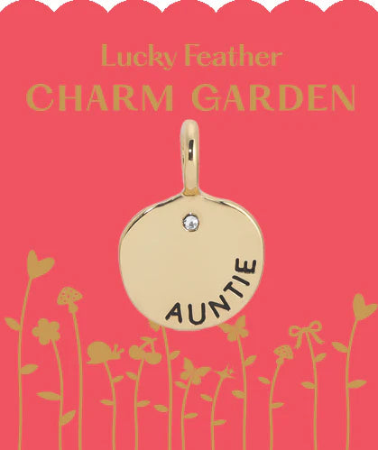 Charm Garden Shaped Charms - Gold