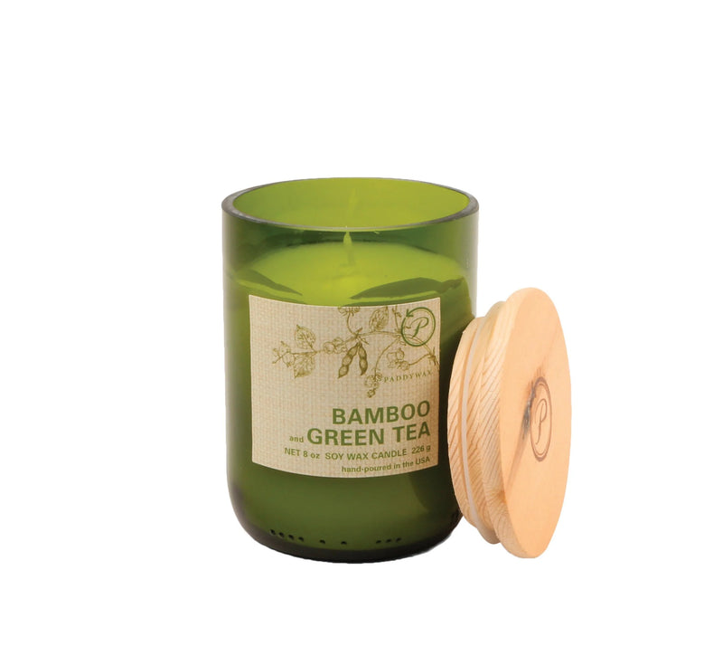 Paddywax Eco Green Glass 8oz. Candle