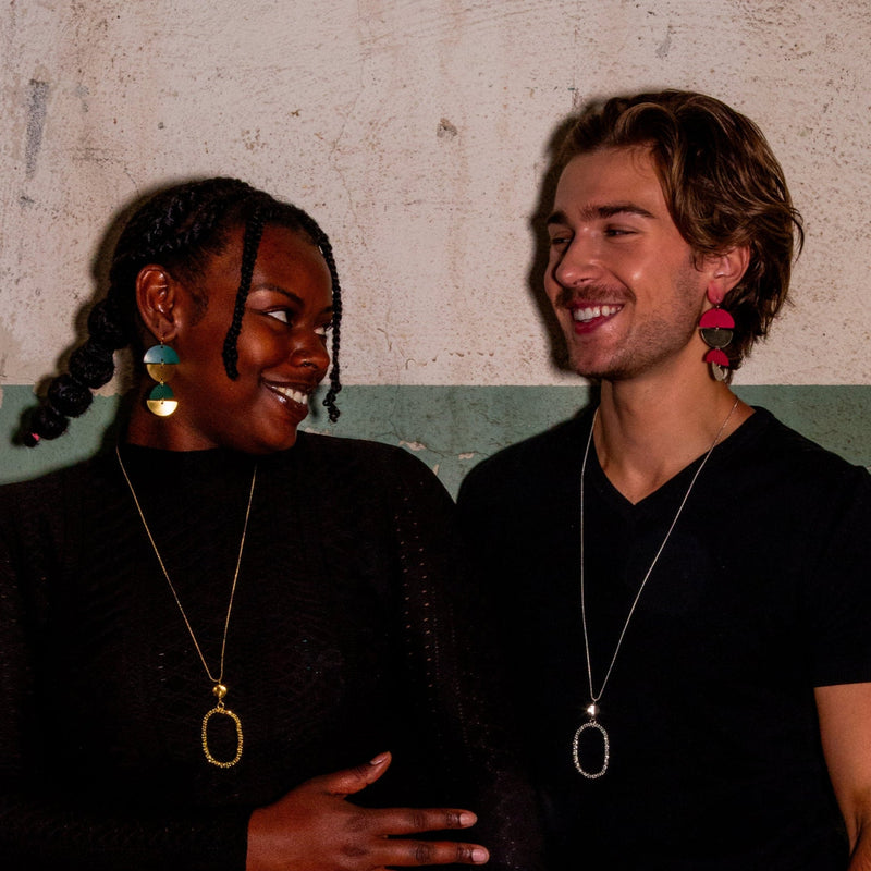 Modern Forest Earrings