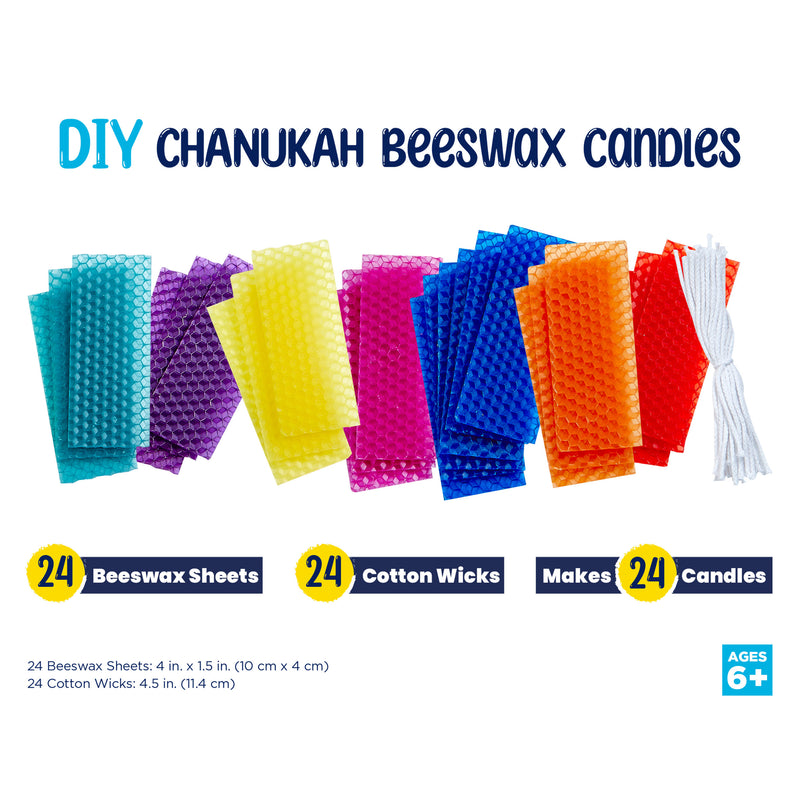 DIY Hanukkah Beeswax Candles Kit