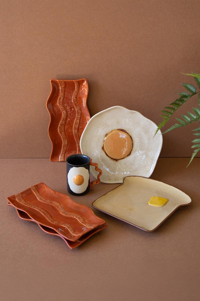 Ceramic Toast Platter