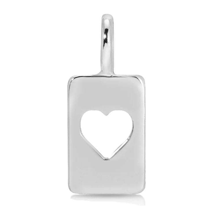 Charm Garden Shaped Charms - Silver