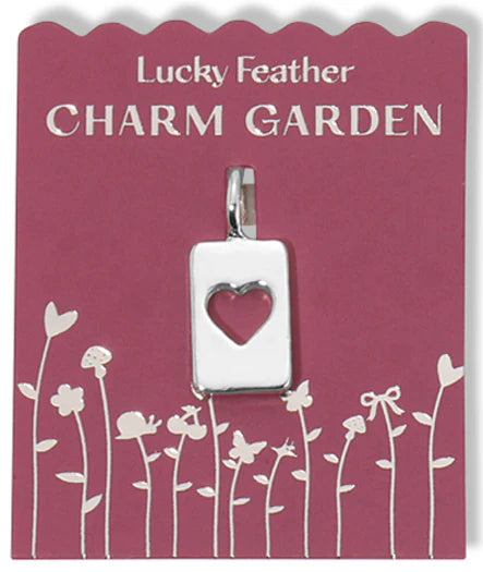Charm Garden Shaped Charms - Silver
