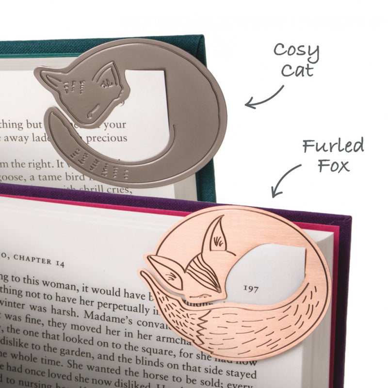Curled Up Corners Bookmark