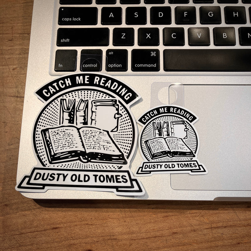 Dusty Old Tomes Sticker