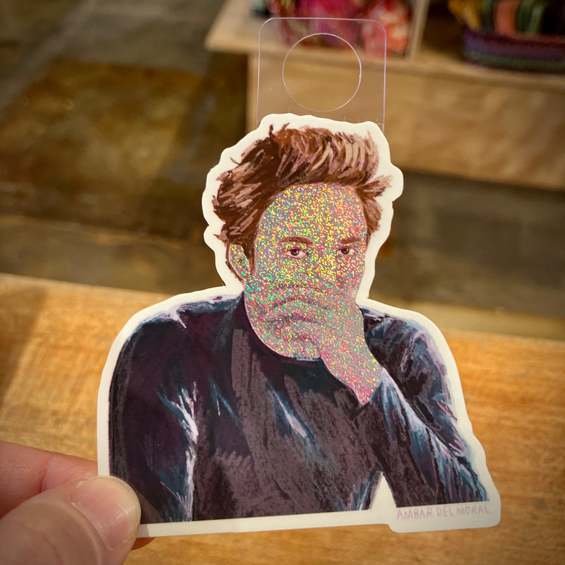 Edward Cullen Twilight Glitter Sticker