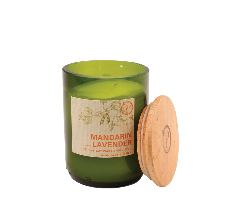 Paddywax Eco Green Glass 8oz. Candle