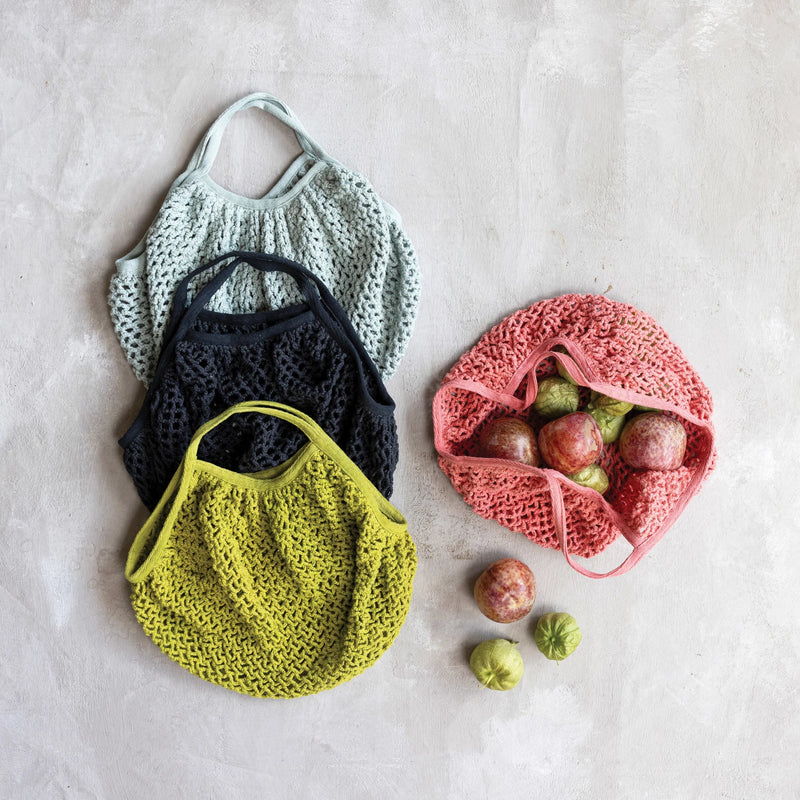 Cotton Crocheted Market Bag
