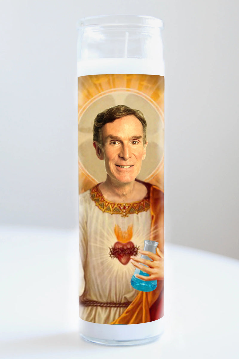 Bill Nye Prayer Candle