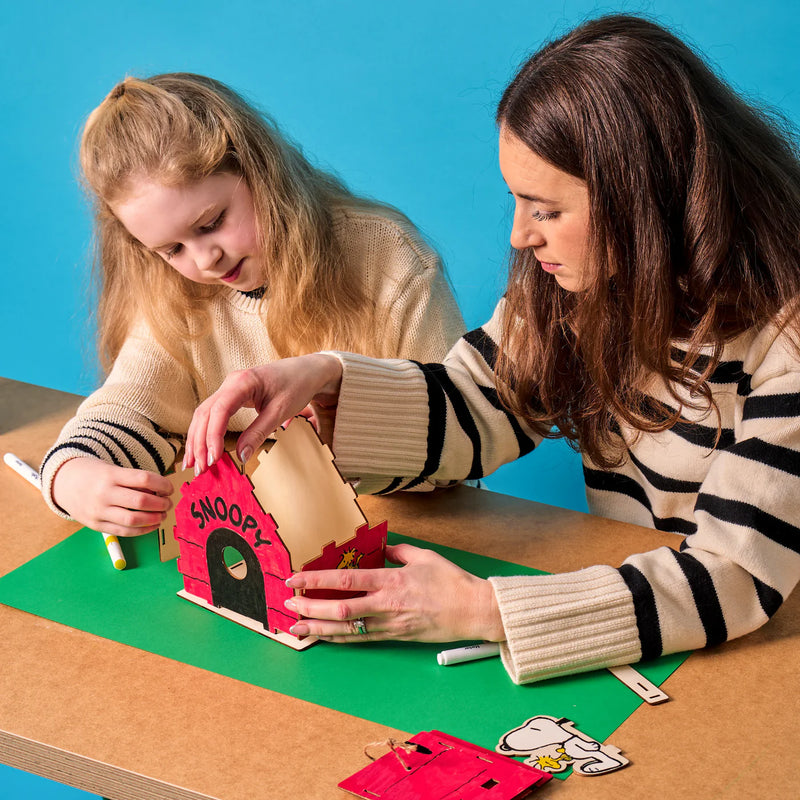 OOLY x Peanuts: Wooden Birdhouse Kit