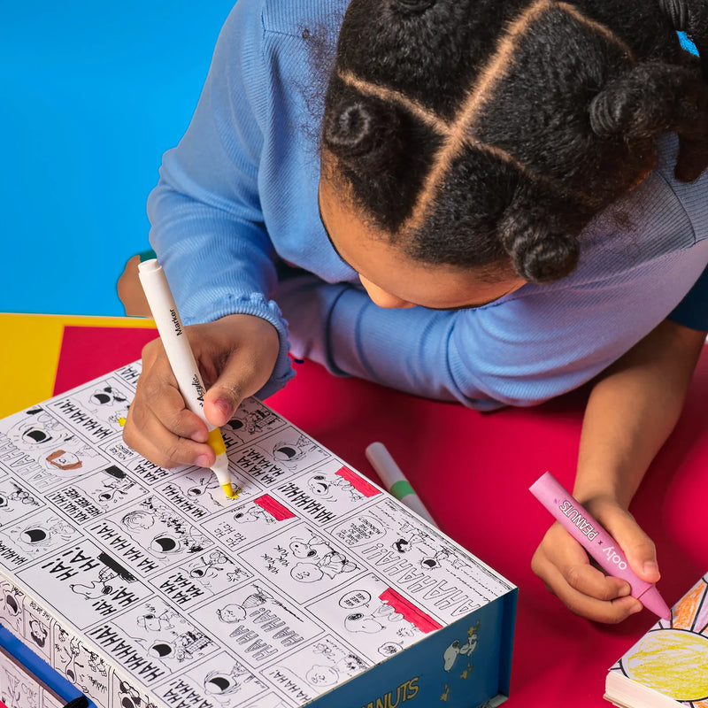 OOLY x Peanuts: Coloring Activity & Sticker Kit