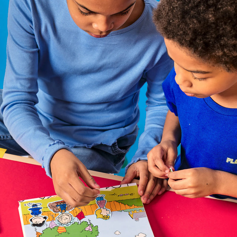 OOLY x Peanuts: Coloring Activity & Sticker Kit