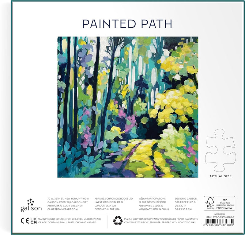Painted Path 500 Piece Puzzle