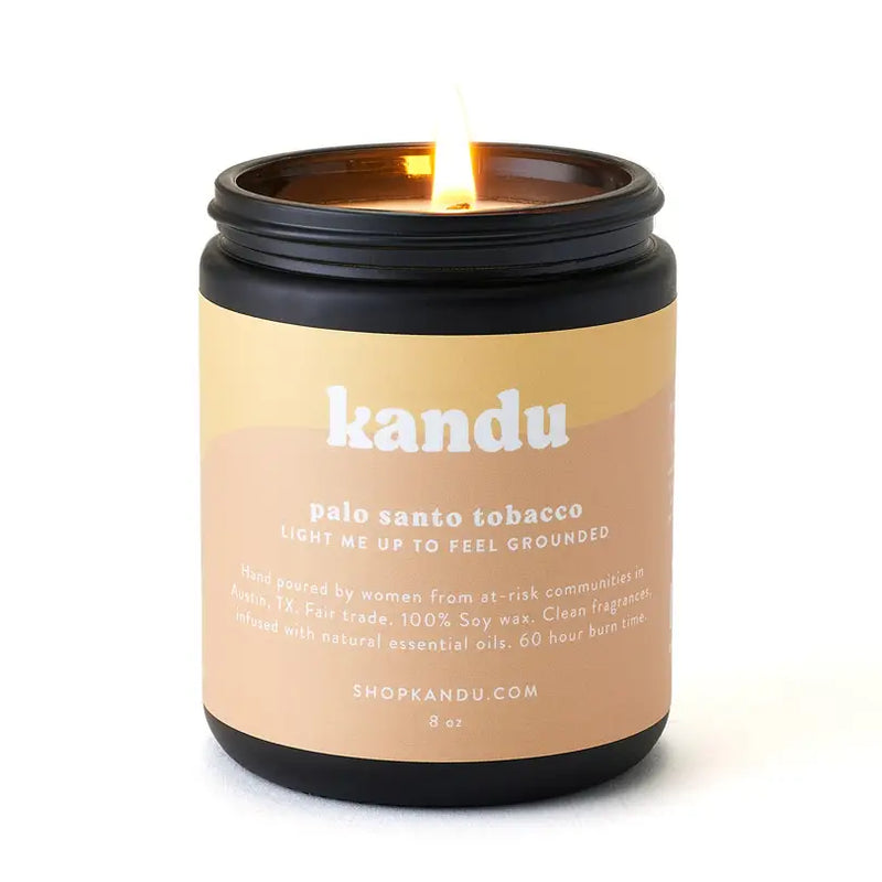 Kandu Palo Santo Tobacco 8oz Candle