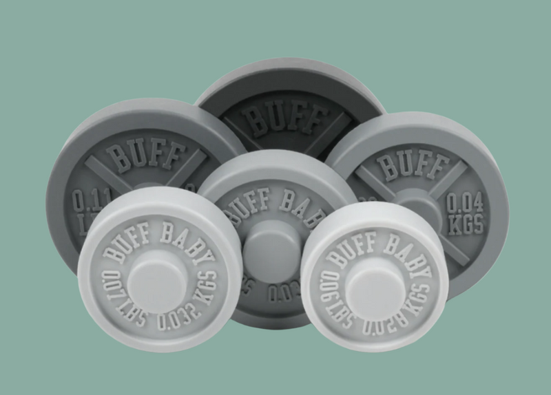 Buff Baby Faux Weights Stacking Toy