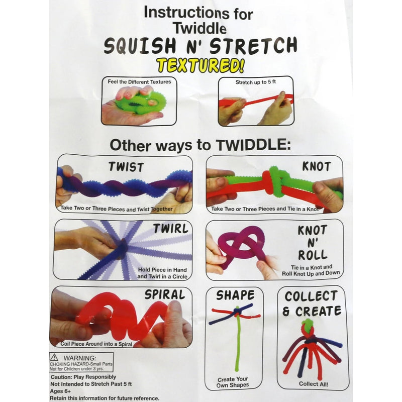 Instructions for Twiddle Squish N&