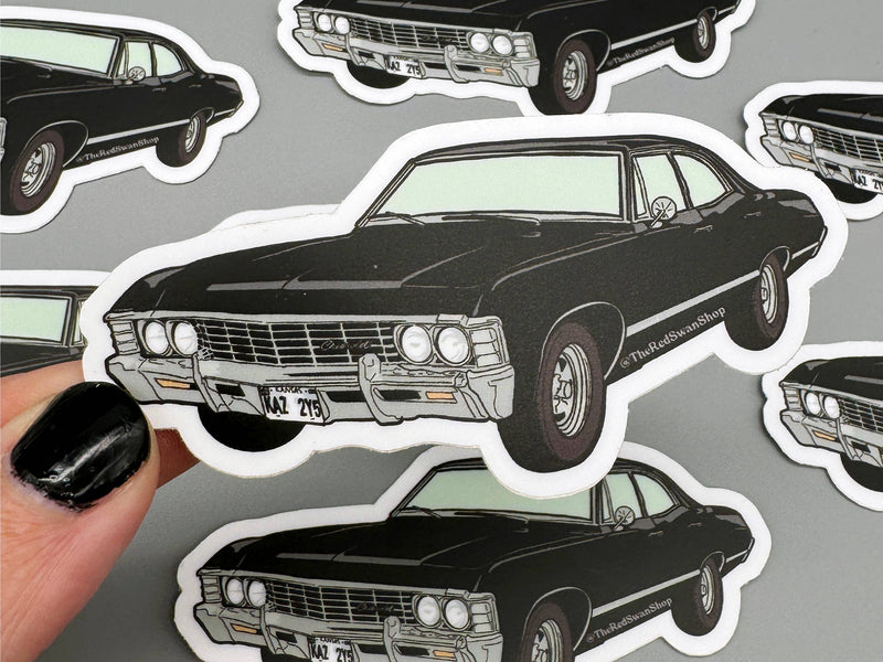 Baby 67 Impala Sticker (Supernatural)