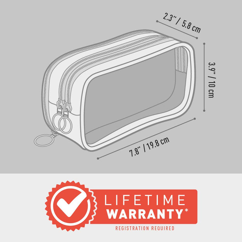 ZIPIT Half & Half Pencil Case