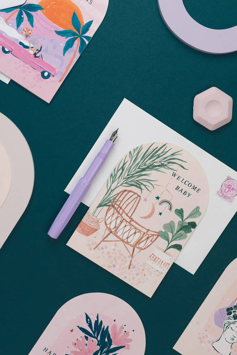 Welcome Baby Greeting Card