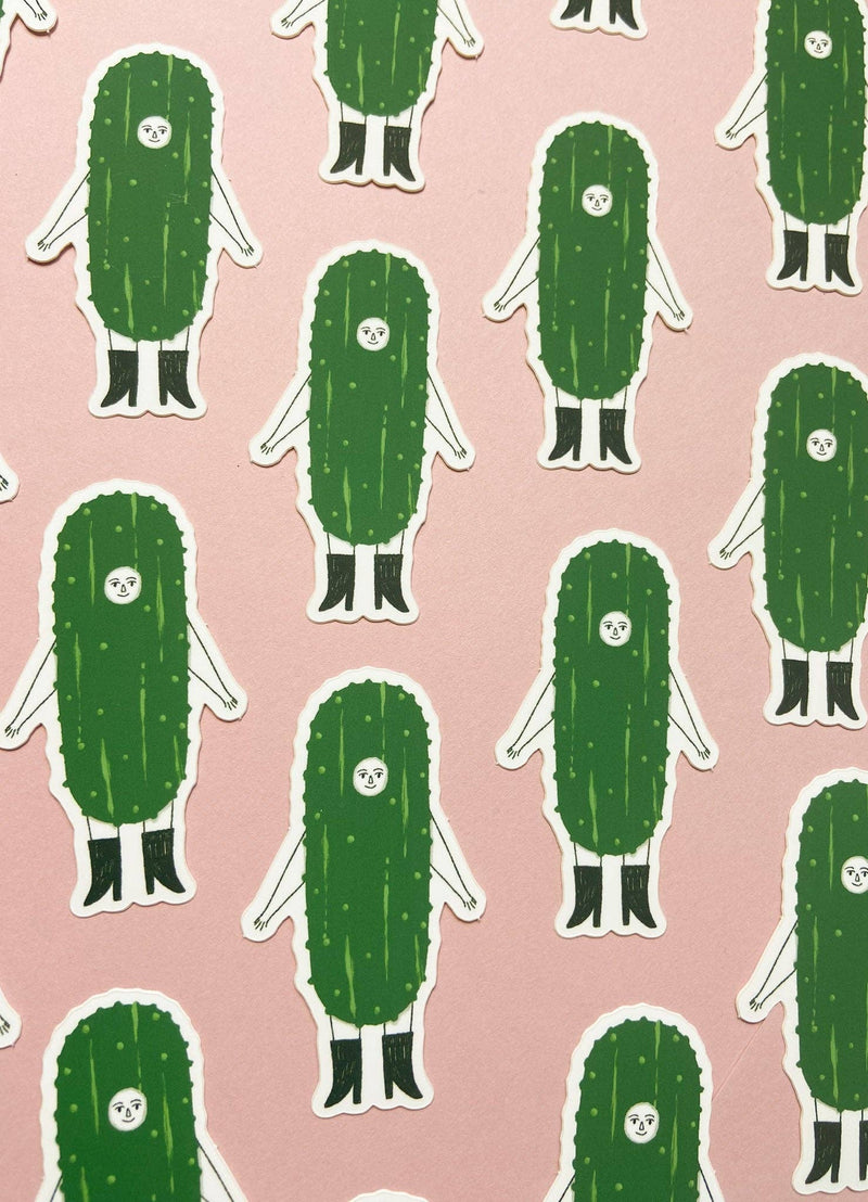 Pickle Girl Sticker