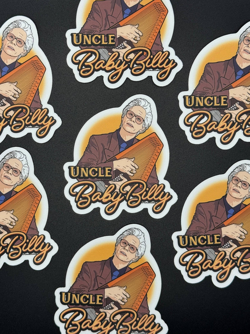 Uncle Baby Billy Righteous Gemstones Sticker